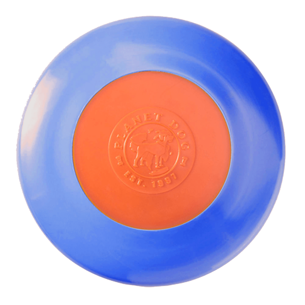 Planet Dog Zoom Flyer Large Blue Orange Gr.L